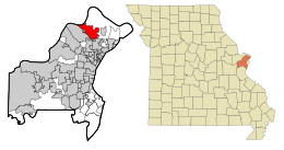 Florissant – Mappa