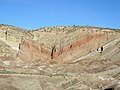 Rainbow Basin Syncline in the Barstow Formation near Barstow, California