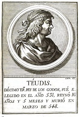 Gravure van Theudis