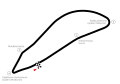 La configuració de 7.738 m emprada de 1938 a 1965