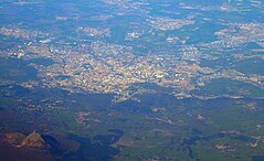 Vue aérienne de Clermont-Ferrand