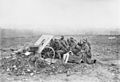 German crew using a Skoda 75 mm Model 15 as an improvised anti-tank gun, 1918