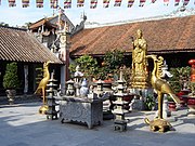 A Buddhist temple in Haiphong.