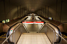 Hakaniemen metroasema avattiin vuonna 1982.