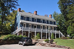 Hicks House, listed on the National Register of Historic Places