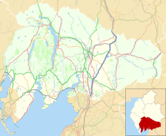 Haverthwaite is located in the former South Lakeland district