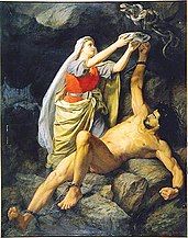 Loki e Sigyn (1863)