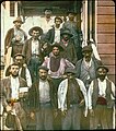 Spanish laborers during construction of the Panama Canal, early 1900s.