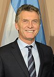 Mauricio Macri, ex-presidente de la Republica Argentina nacido un 8 de febrero.