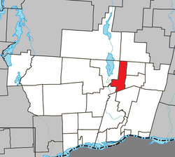 Location within Papineau RCM