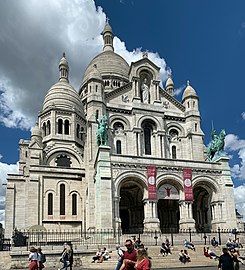 Detail of the south façade