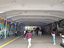 People walking at Dukuh Atas TOD