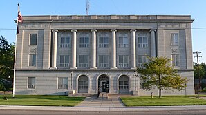 Kimball County Courthouse, gelistet im NRHP Nr. 90000973[1]