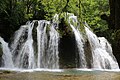 The Cascade des Tufs waterfall