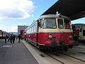 MAN-Schienenbus der HzL im Bahnbetriebswerk Immendingen