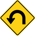 W1-11 (I) Hairpin curve to the left