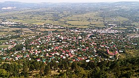 Sachkhere from Modinakhe fortress