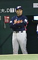 Image 9Sadaharu Oh managing the Japan national team in the 2006 World Baseball Classic. Playing for the Central League's Yomiuri Giants (1959–80), Oh set the professional world record for home runs with 868. (from History of baseball)