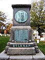 Belknap Monument (1897), Arlington National Cemetery, Arlington County, Virginia, United States.