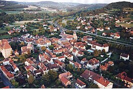 Gezicht op Siorac-en-Périgord