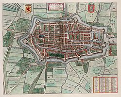 Alkmaar in 1649 (Joan Blaeu, Atlas van Loon)