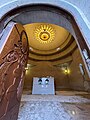 The entrance to the Yezidi temple