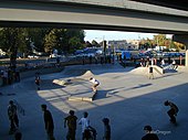 Eric Scott McKinley Skate Park in Corvallis, Oregon in 1999