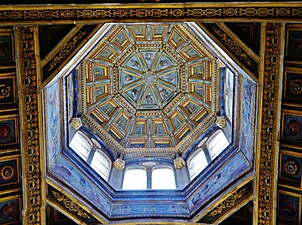 Dome over the chapel