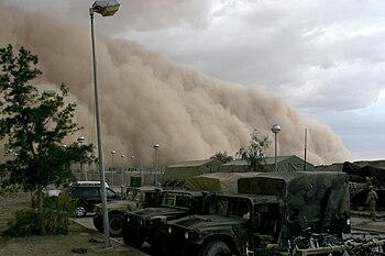 Dust storm