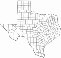 Location of Tatum, Texas