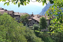 Canale di Tenno - Vista sul borgo