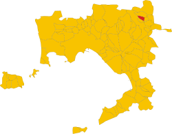 Lokasi Camposano di Provinsi Napoli