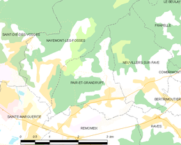 Pair-et-Grandrupt – Mappa