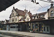 Bahnhofsgebäude Bahnseite (2001)