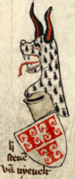 Zuylen van Nyevelt, Armorial Gelre, 1369–1396