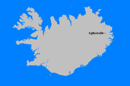 Egilsstaðir – Localizzazione