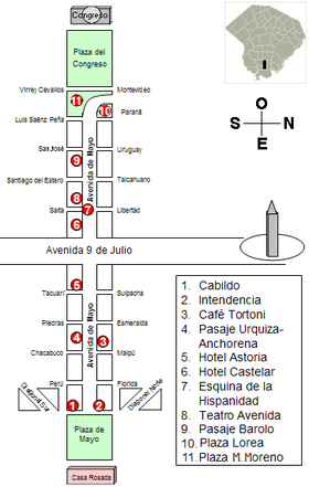 Image illustrative de l’article Avenida de Mayo