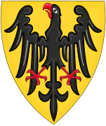 Usual depiction of arms of Holy Roman Emperor (c. 1200 – c. 1300)