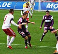 Milan Dudic at work vs. FK Austria Wien