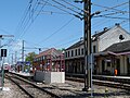 La gare vue des voies.