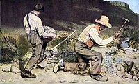 Gustave Courbet, "The Stonebreakers", 1849-yil