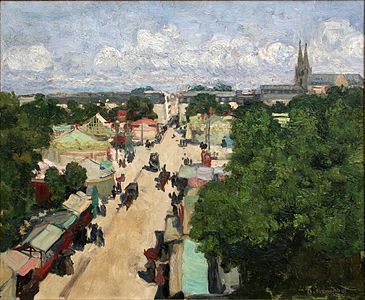 Foire aux Invalides (1897), musée des beaux-arts de Liège.