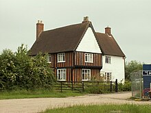 Wysing Grange Farmhouse, Wysing Arts Centre in 2007