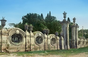 Mauer und Tor von Carlo Francesco Bizzaccheri, 1693