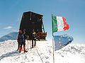 The Margherita Hut, the highest refuge in the Alps