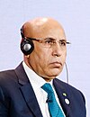 His Excellency Mohammed Ould Cheikh El Ghazouani, President of Mauritania, at the UK-Africa Investment Summit, 20 January 2020 (cropped)