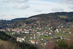 Skyline of Le Tholy