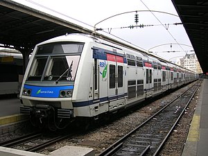 Z 22596 im Bahnhof Gare de l'Est