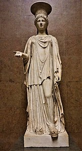 Townley Caryatid, 161-171, Pentelic marble, British Museum, London[19]