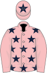 Pink, Dark Blue stars, Pink sleeves, Pink cap, Dark Blue star